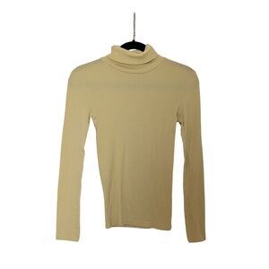Uniqlo Yellow HEATTECH Extra Warm Top